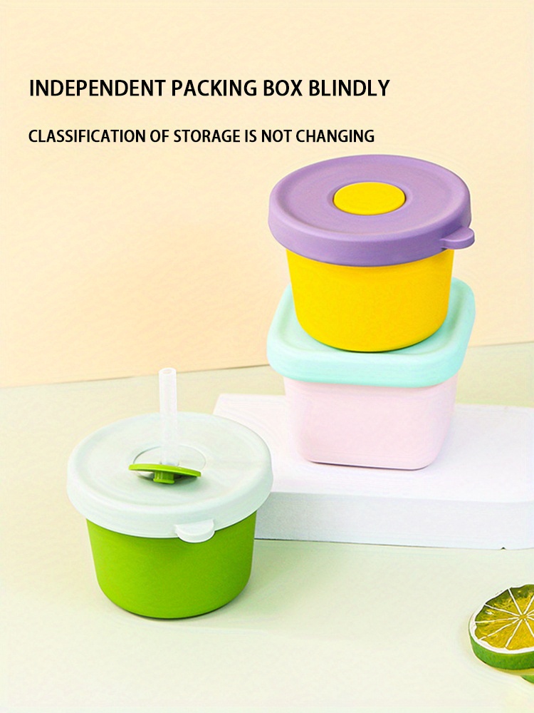 New Silicone Snack Box For Baby Portable Baby Food Storage