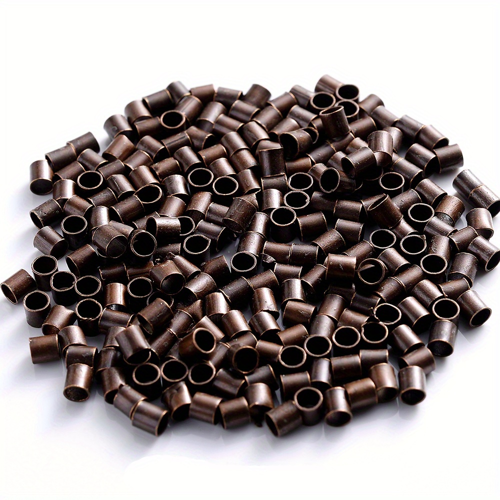 Copper Tube Crimp End Beads Stopper Spacer Beads For - Temu