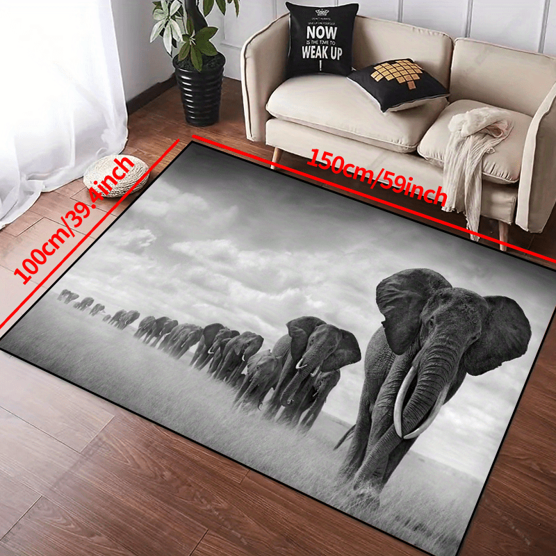 Elephant best sale rug nursery