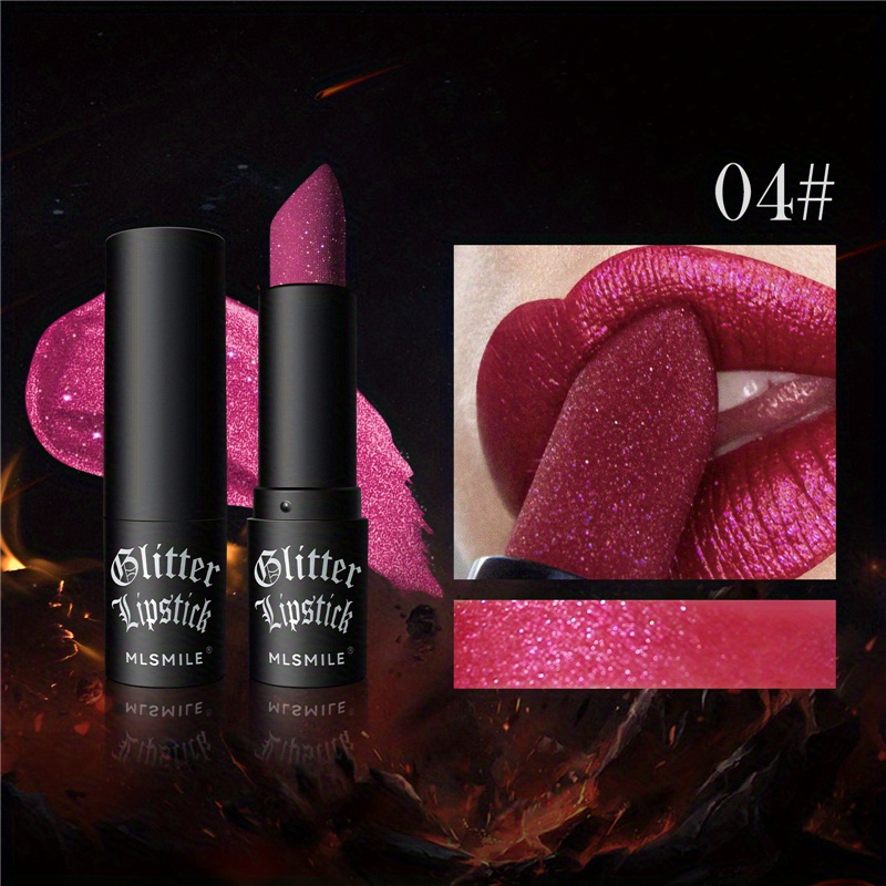 Glitter Shine Lipstick Sparkling Shine Lipstick Non Stick Cup