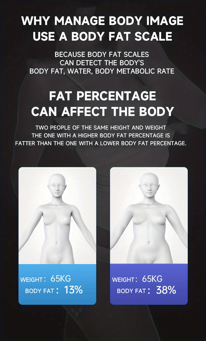 Accuway Smart Body Fat Scale Weight Scale High Precision - Temu
