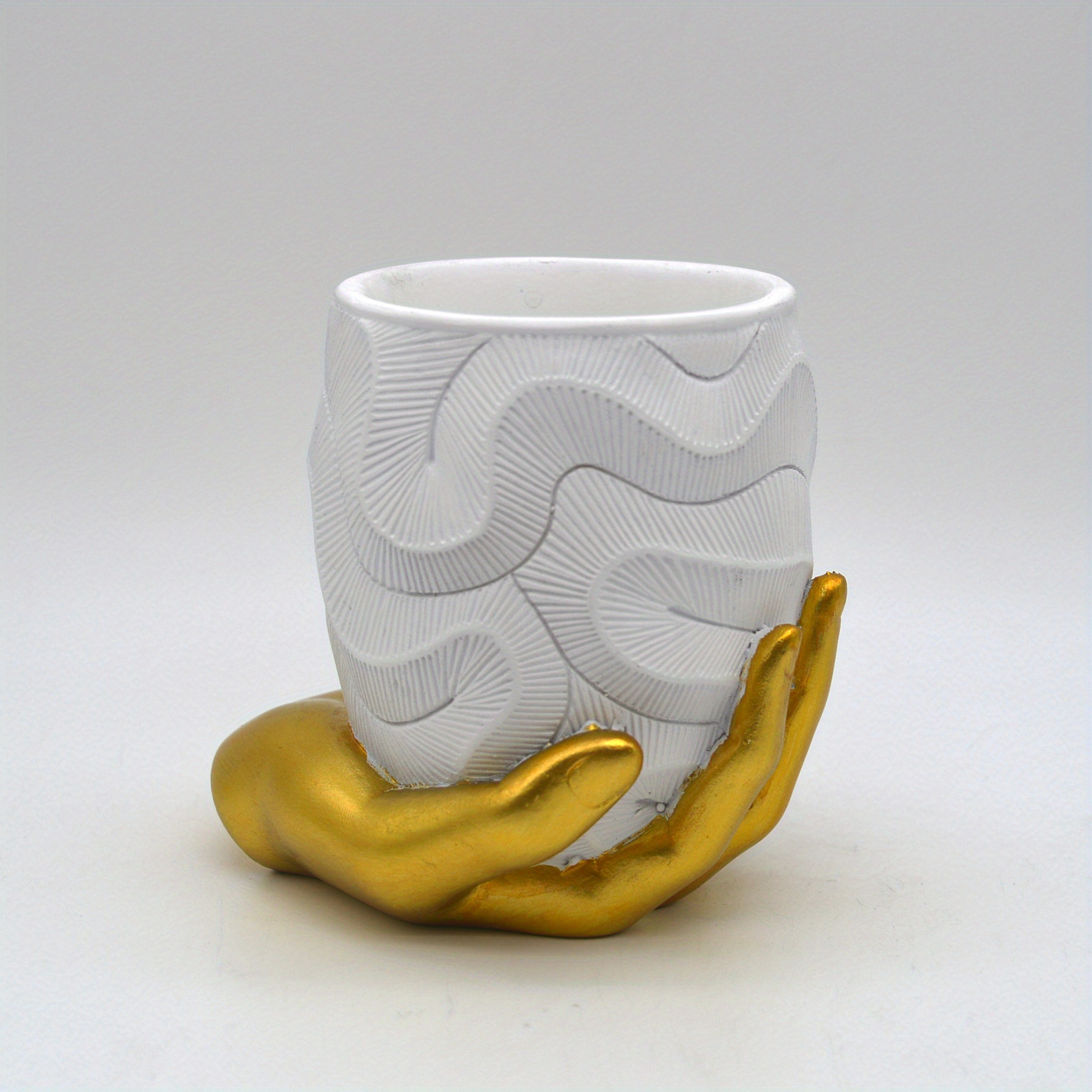 Image of [popular ] Creative Resin Pen Container, Cosmetic Pen Container