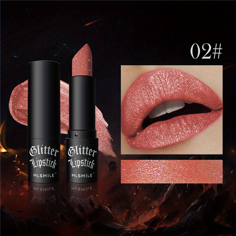 Glitter Shine Lipstick Sparkling Shine Lipstick Non Stick Cup
