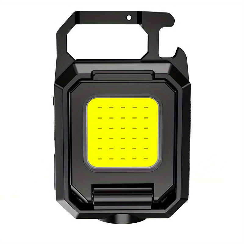 E-shop Staaricc Cob Kleine Taschenlampe, 1000 Lumen Helle Wiederaufladbare COB Schlüsselanhänger Taschenlampe, 800mAh 5 Lichtmodi Tragbare Taschenlampe