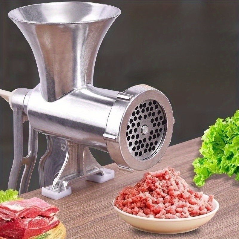 Meat Grinder Food Mincer Pasta Sausage Maker Wheel Stainless Steel