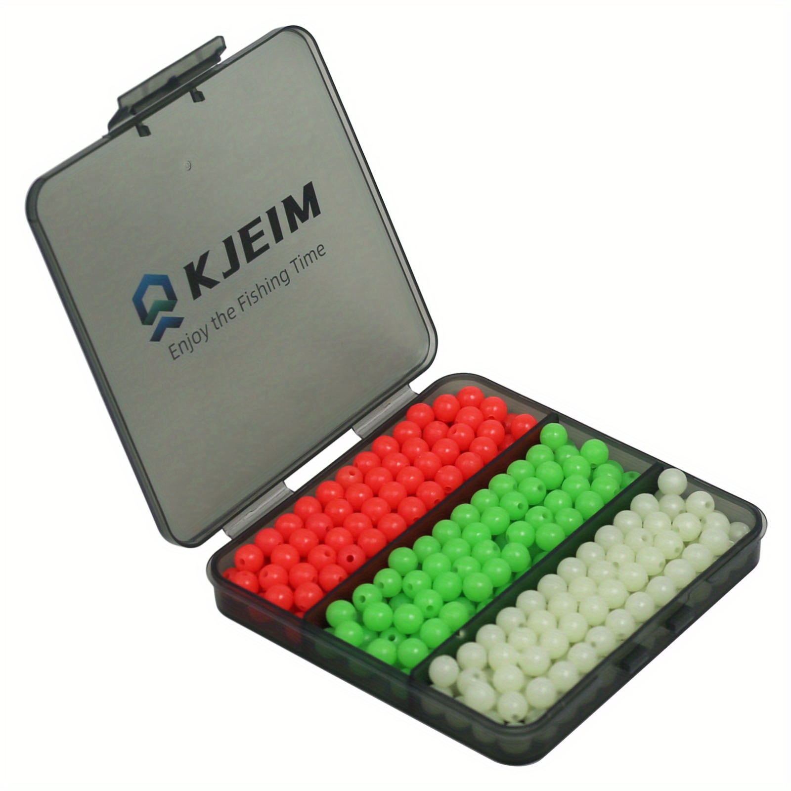 Kjeim Luminous Fishing Beads Round Plastic Beads Fishing - Temu