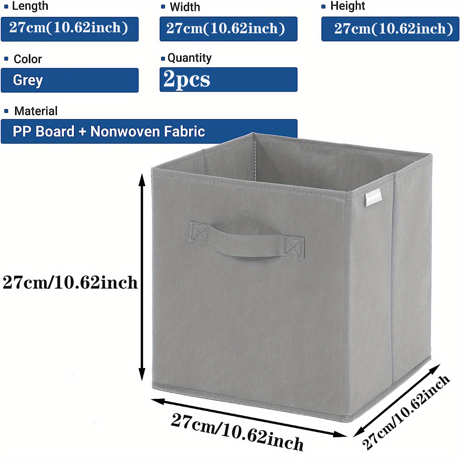 Large Collapsible Storage Bins With Lids, Organization Bins For Closet  Storage, Folding Storage Box For Halloween, Thanksgiving, Christmas Home Office  Storage For Small Business Owners/shops/retailers - Temu