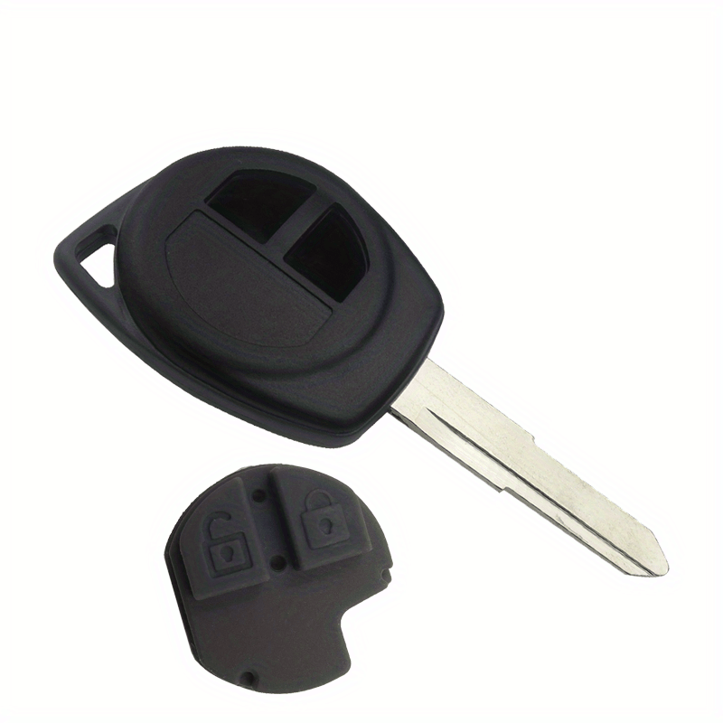 Okeytech – Étui Pour Clé Télécommande De Voiture, Avec Bouton, Pour Igins  Alto Sx4 Vauxhall Agila, 2 Boutons, Lame Hu133, Étui De Remplacement -  Automobile - Temu