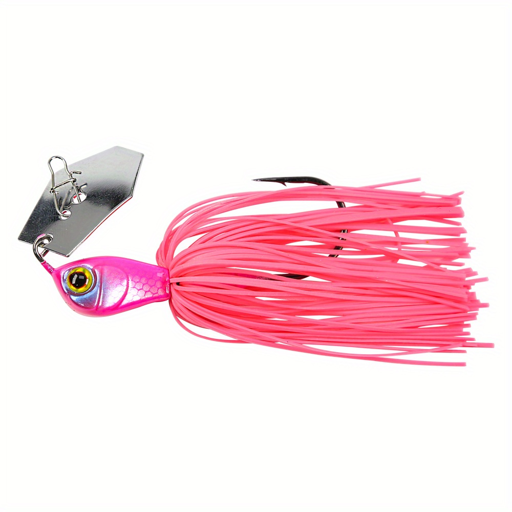 14g Fishing Lure Simulated Vivid Fisheyes Sharp Hook Bright Color Reusable  Catch Fishes Universal Spinnerbait VIB Bass Fishing Artificial Bait Fishing