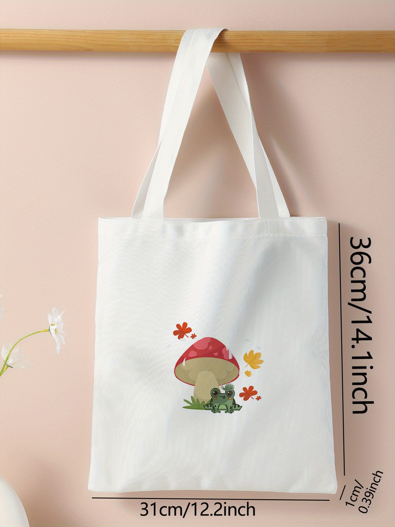 Ziddi Prints Cuteanim Everyday Large Tote Bag