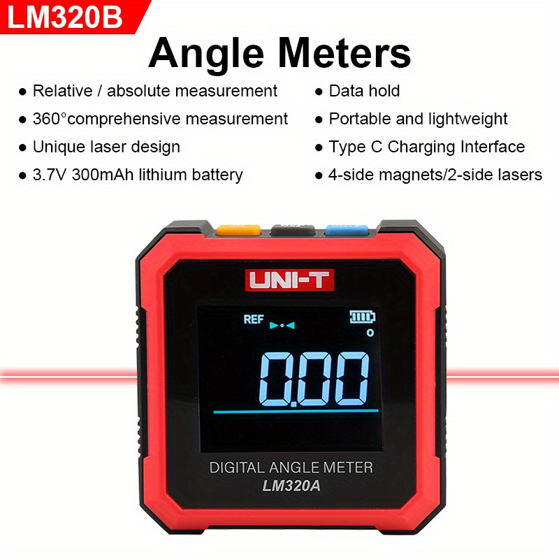 Digitaler elektronischer Level Digitaler Winkelmesser Magnetischer  Neigungsmesser Winkelmesser misst elektronischen Winkel Meter