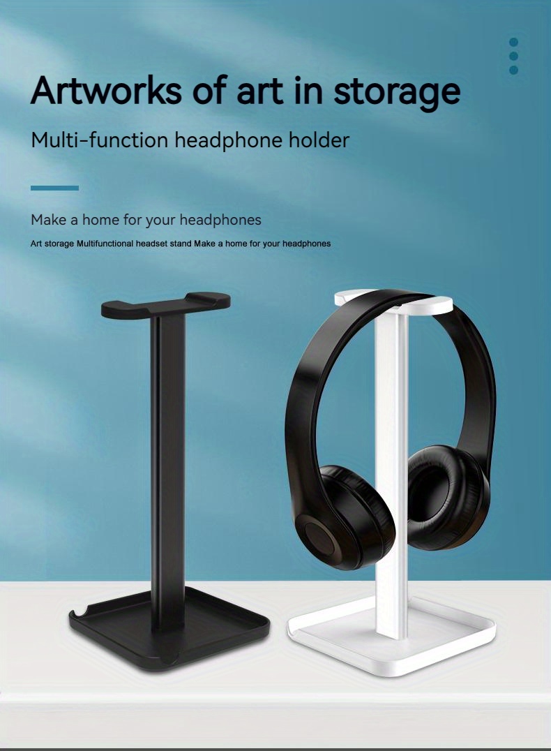 Creative Headphone Holder Hook Hanger Acrylic Metal U shaped - Temu