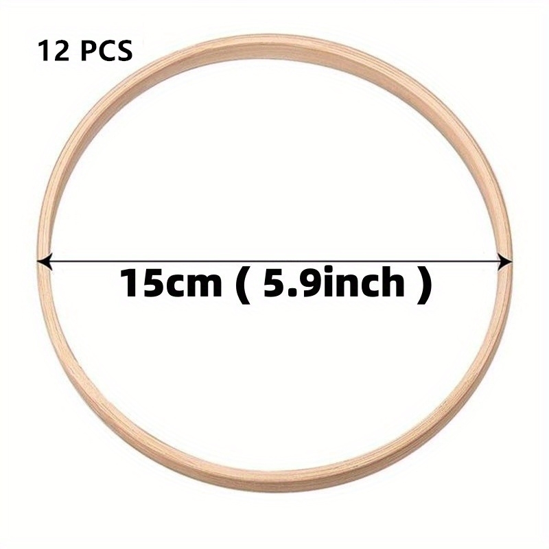 12 Inch Large Bamboo Embroidery Hoops