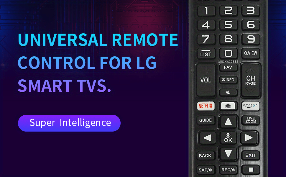 Universal Remote Control for LG Smart TV Remote Control All Models LCD LED  3D HDTV Smart TVs AKB75095307 AKB75375604 AKB74915305
