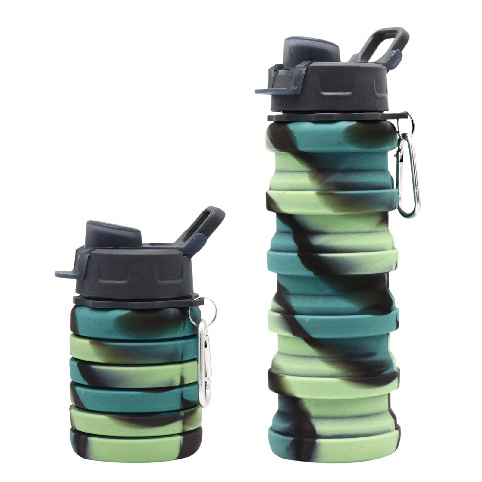 Portable Camouflage Water Bottle For Sports And Fitness Bpa - Temu