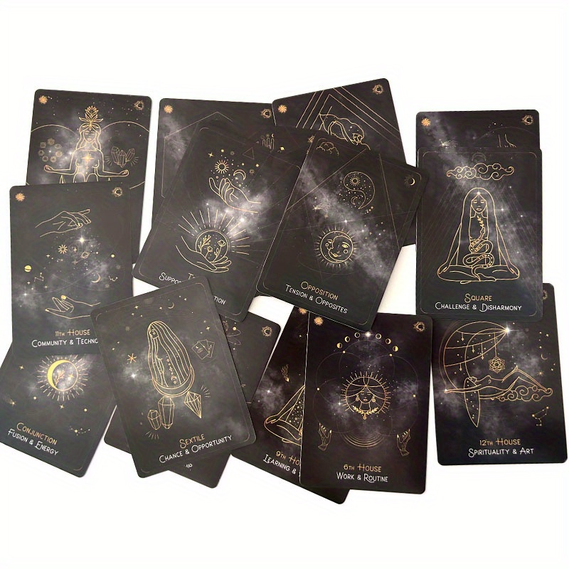 Astro Cards Oracle Deck: 43 Oracle Cards Qr Code - Temu