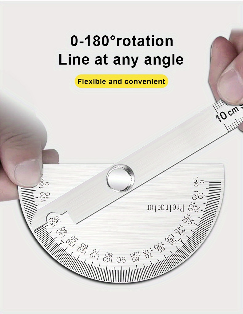 1pc Edelstahl Winkelmesser Einfacher Winkelmesser - Temu Germany