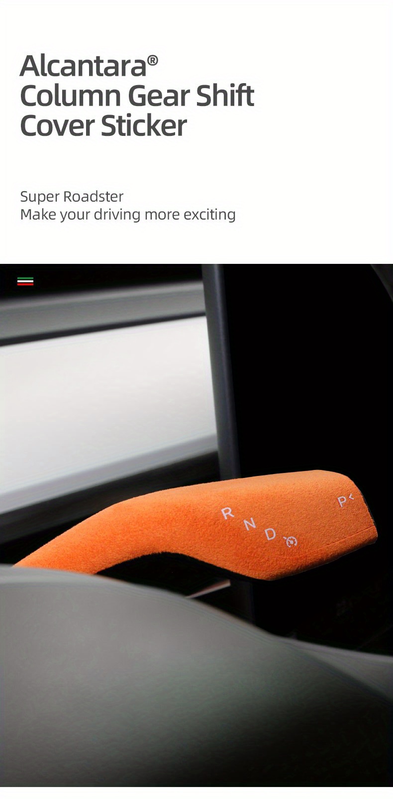 Alcantara Model 3 Y 2018 2023 Car Steering Wheel Whift Protector Stickers  Column Shift Knob Cover Trim Interior Accessories - Automotive - Temu