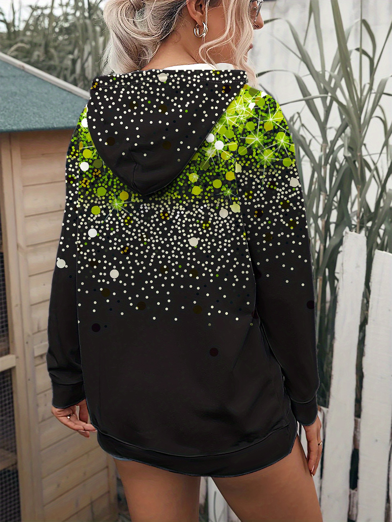 Sweat à Capuche Unisexe Noir – Coupe Ample, Poche Kangourou – Tissu Mélange Coton – Confortable Et Durable - 5