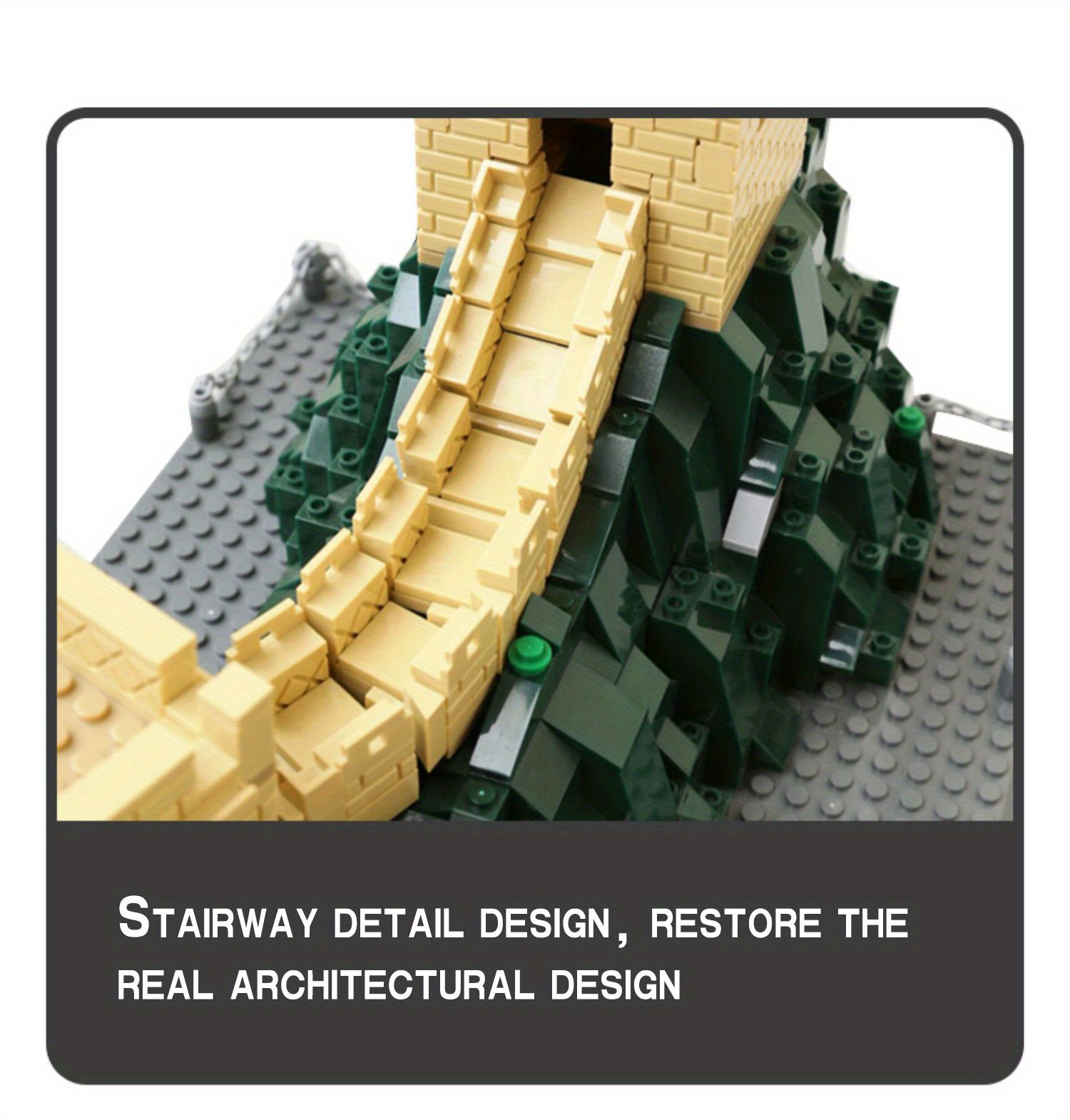 The Ancient Building Bricks Model Building Decoration Blocks Christmas