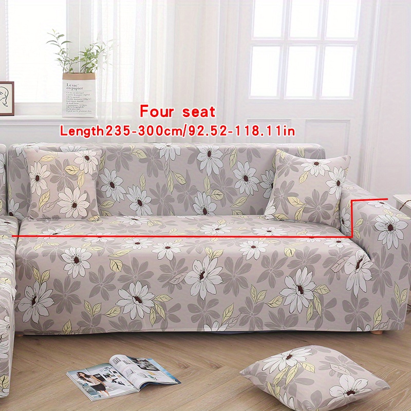 1pc Elastic Sofa Slipcover, Non-slip Sofa Cover, Anti-Cat Scratch Couch  Cover Four Seasons Universal Furniture Protector For Bedroom Office Living  Roo