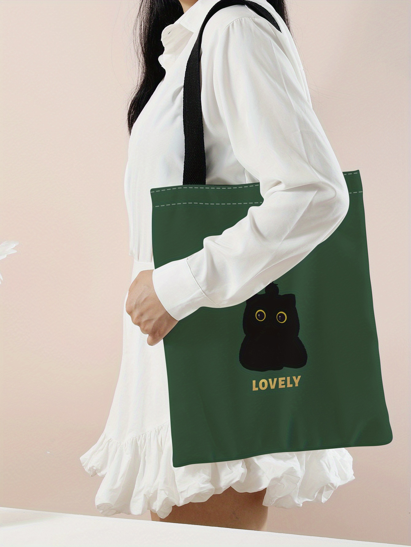 Is That The New Kawaii Green Messenger Bag Cartoon Design Cute ??