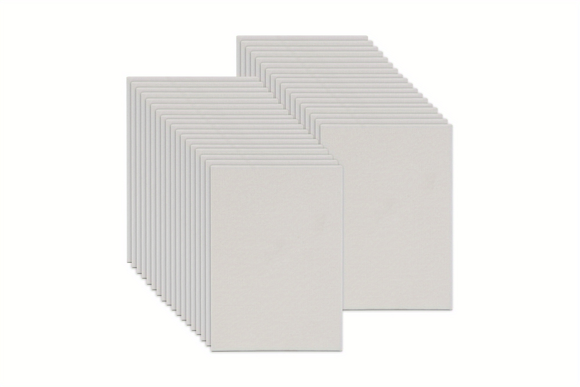 Paint Canvases Painting Blank White Art Canvas Boards Gesso - Temu