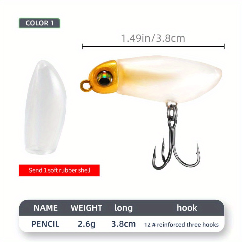 1pcs 3.8cm 4g Artificial Ladybug Fishing Bait Cicada Beetle Insect Wobblers  Fishing Lures Topwater For
