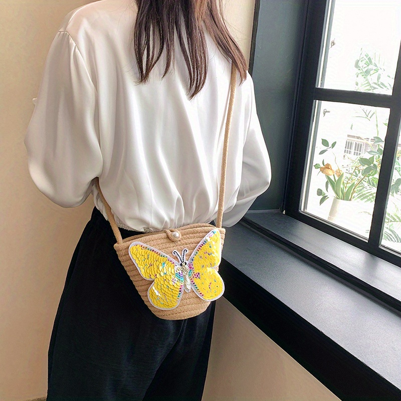 Retro Butterfly Shaped Crossbody Bag