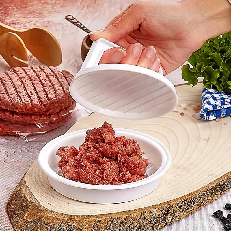 1pc Hamburger Patty Press/meat Press & Vegetable Chopper, Hand-held Kitchen  Tool