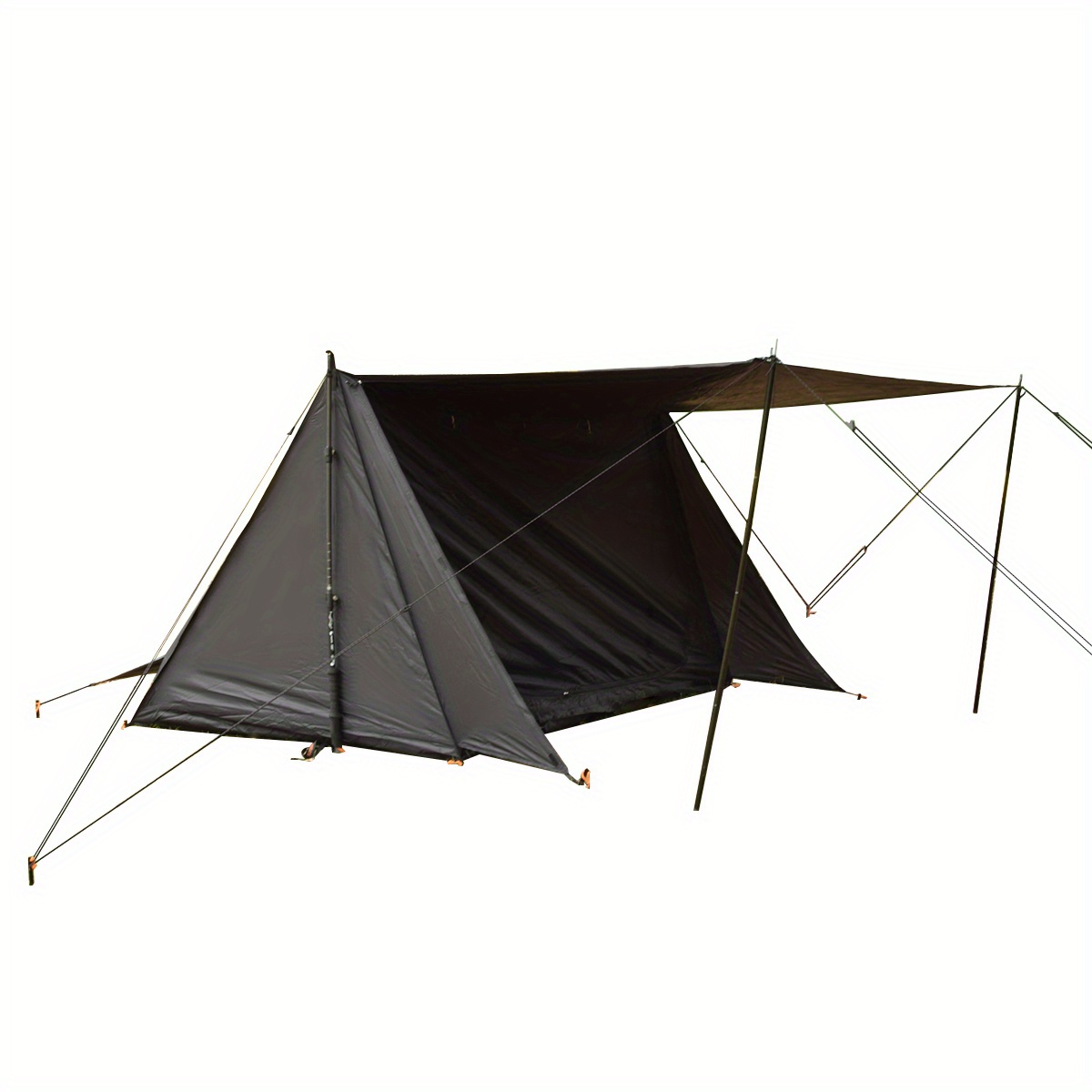 Ultralight Bushcraft Shelter, Waterproof Backpacking Tent With