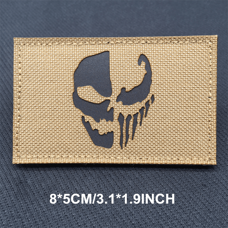4 Pieces Glow in Dark Cross Patch Military Hook and Loop Badge Cross  Patches Cross Pattern Patches Molle Patches Decorative Applique Patches for
