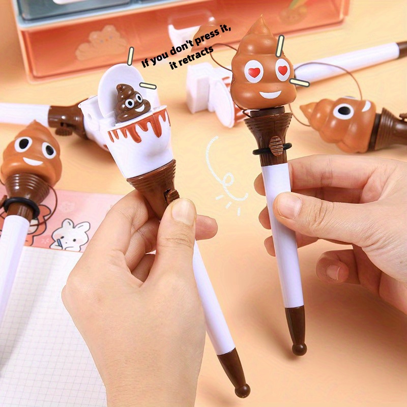 Funny Toilet Poop Ballpoint Pens A Fun Novelty Gift For - Temu