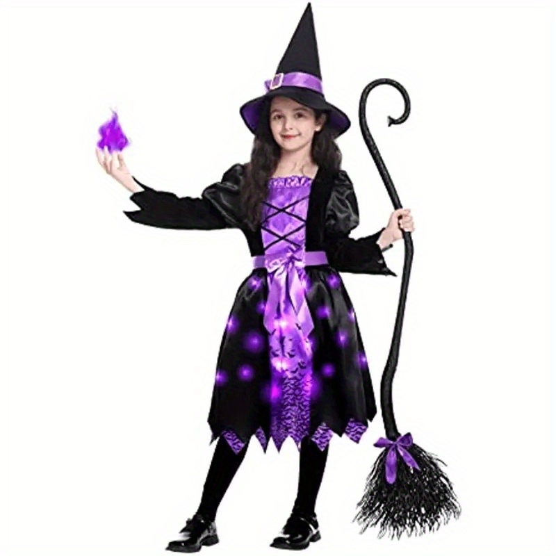 Halloween Witch Broom Ribbons Perfect Costume Parties Photo - Temu