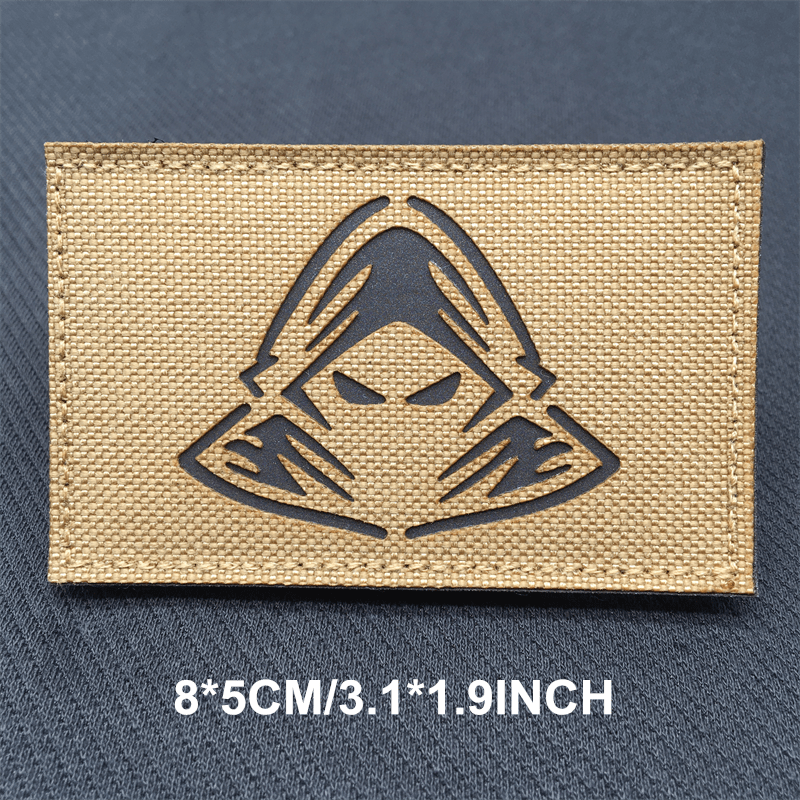 American Flag Patch, Tactical Military Flag Patches, American Military Flag  Emblem Patch. (Black Yellow)
