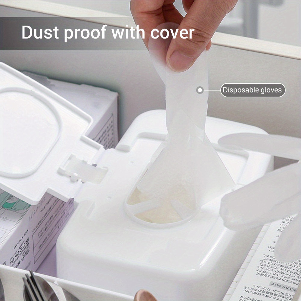 Wet Tissue Box Wet Wipes Dispenser Portable Tissue Box For Temu