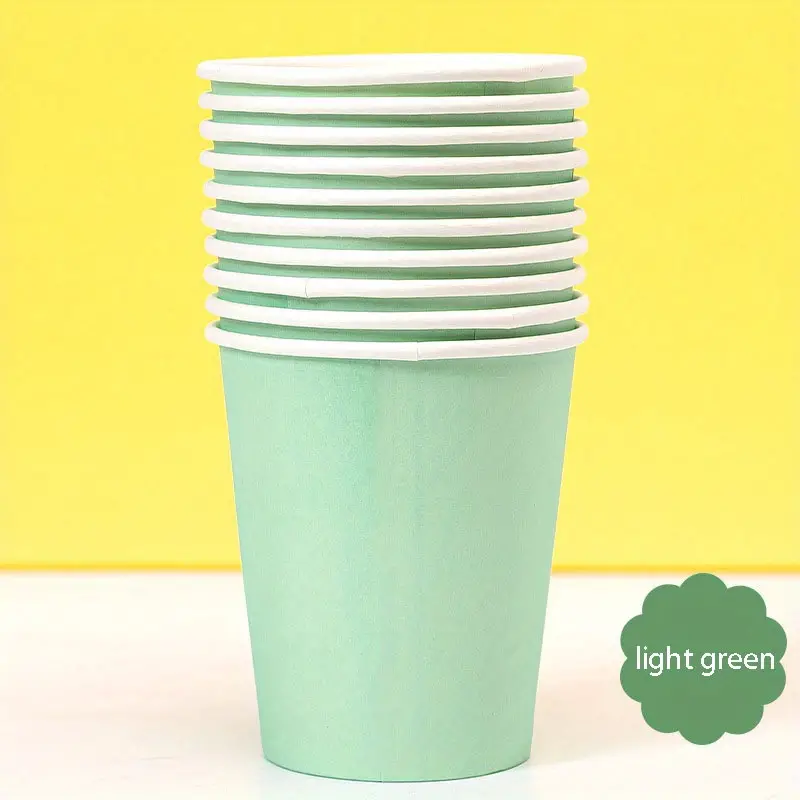 Paper Cup Disposable Coffee Cups Beverage Drinking Paper - Temu