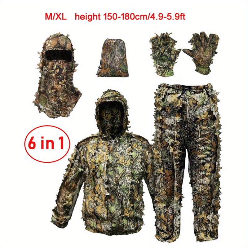 Height / ) Breathable Camouflage Hunting Suit Men - Temu Canada