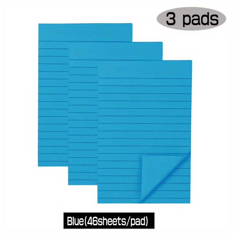 5/10 Pads Pastel Sticky Notes Lined Sticky Pads Lined Sticky - Temu