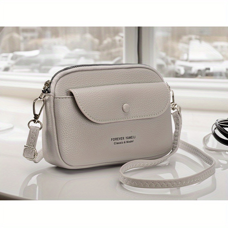 Mobile Phone Bag For Women, Small Square Crossbody Bag, Simple Purses With  Removable Strap - Temu