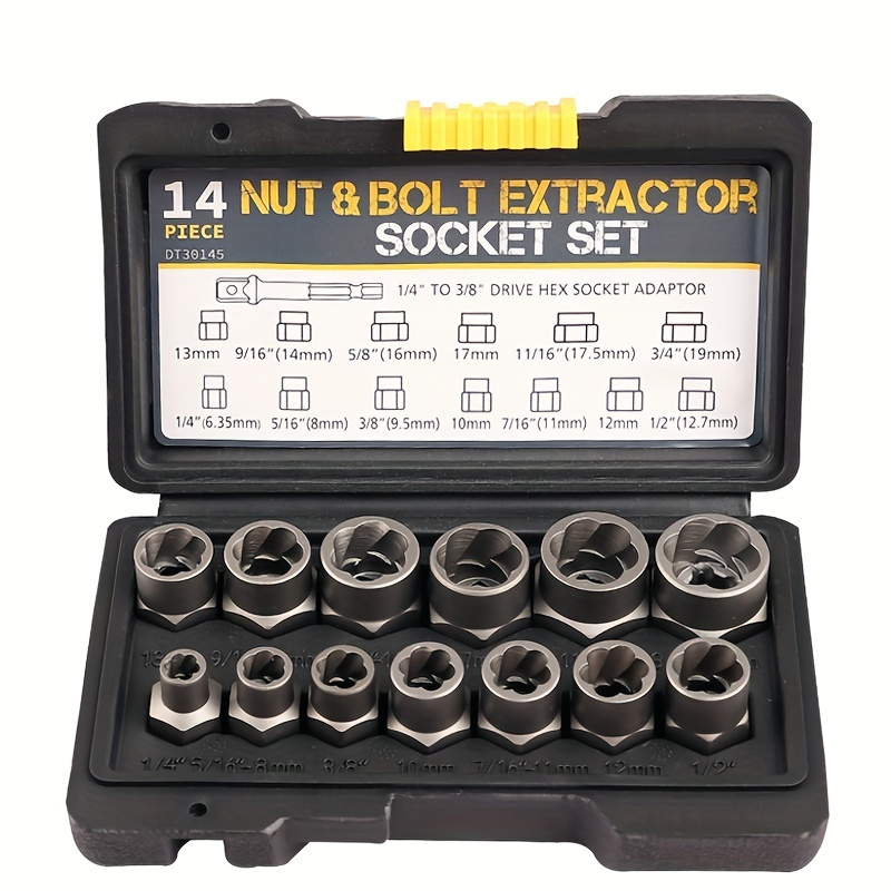 Mild Steel Bolt Remover Screw Extractor Set, For Construction at Rs  450/piece in Mumbai