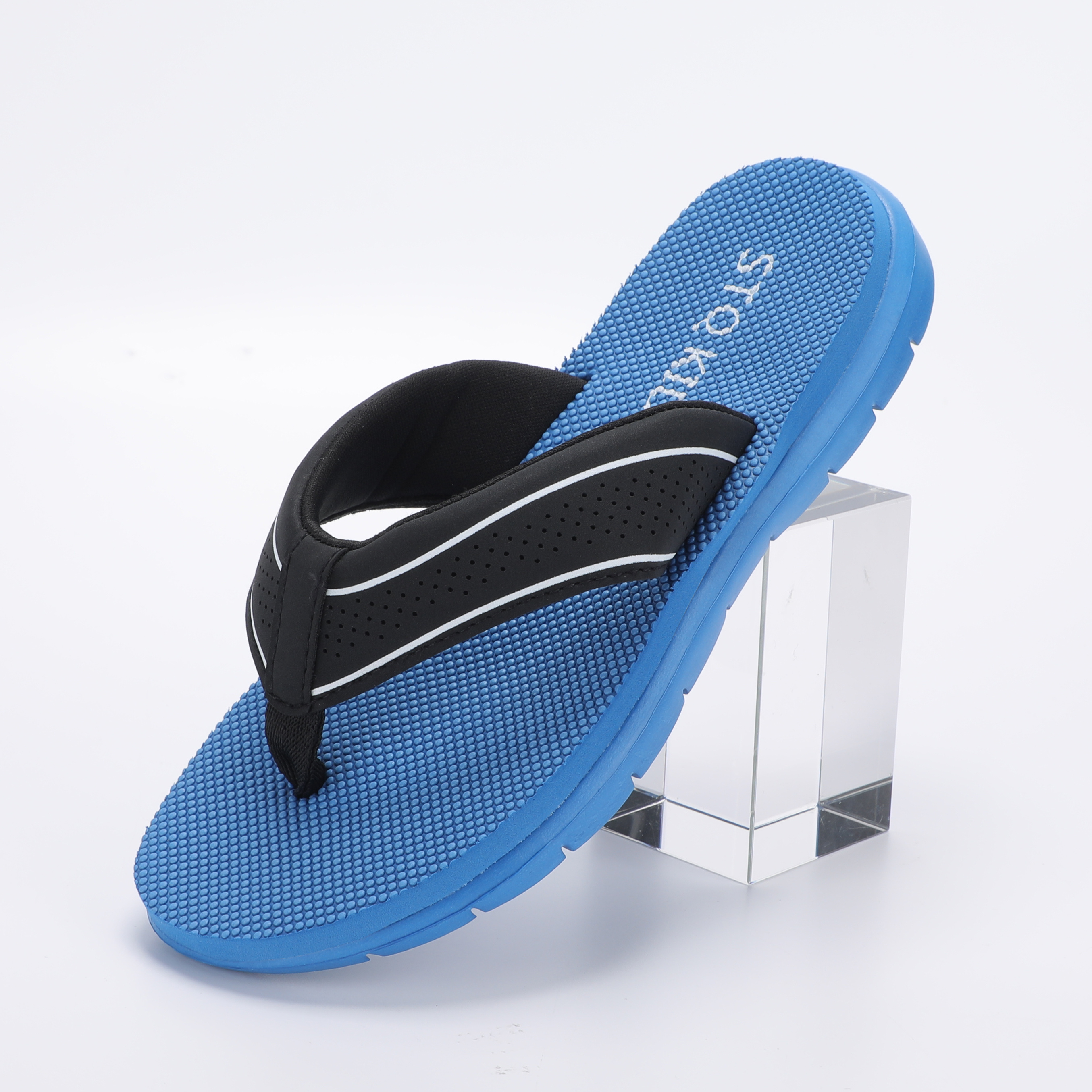 stq youngsterss flip flops non slip comfortable eva beach sandals with black strap ideal for summer activities Product details 18