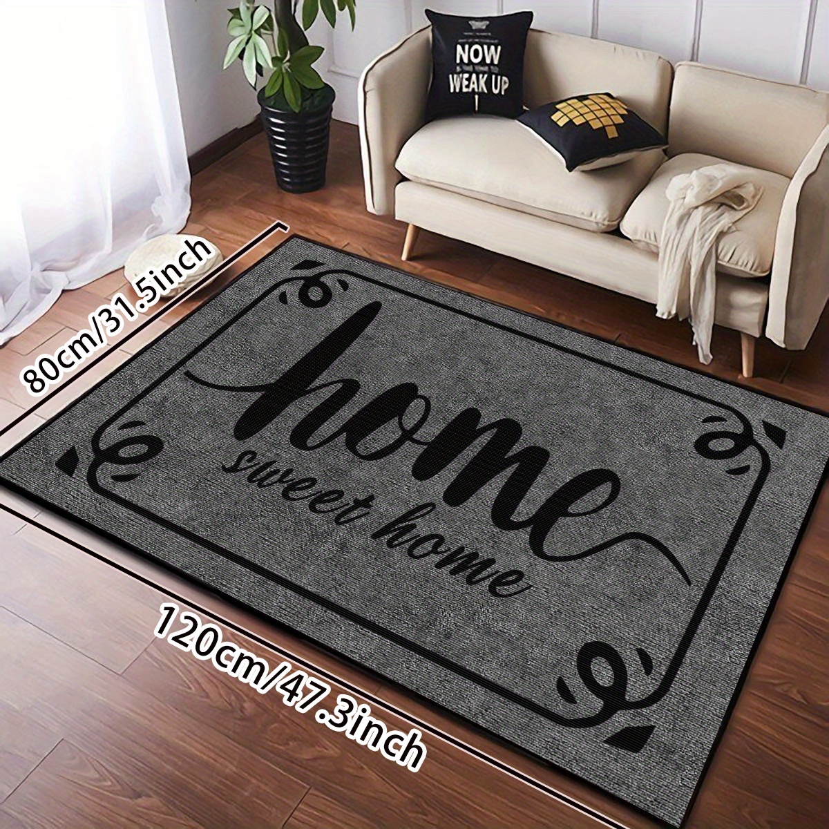 Only Welcome Doormat, Entrance Floor Mat Rug, Indoor/front Door/bathroom/kitchen  And Living Room/bedroom Mats Rubber Non Slip, Home Decor - Temu