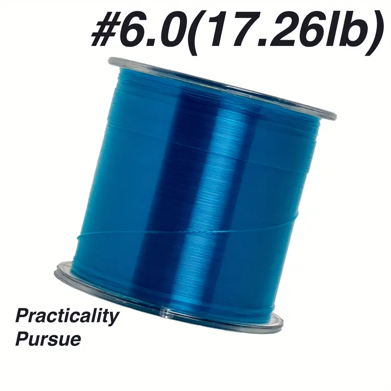 Fishing Line Premium Monofilament Fishing Line,Strong and Abrasion  Resistant Mono Line-Superior Nylon Material Fishing Line 500 Yards Low  Memory Zero