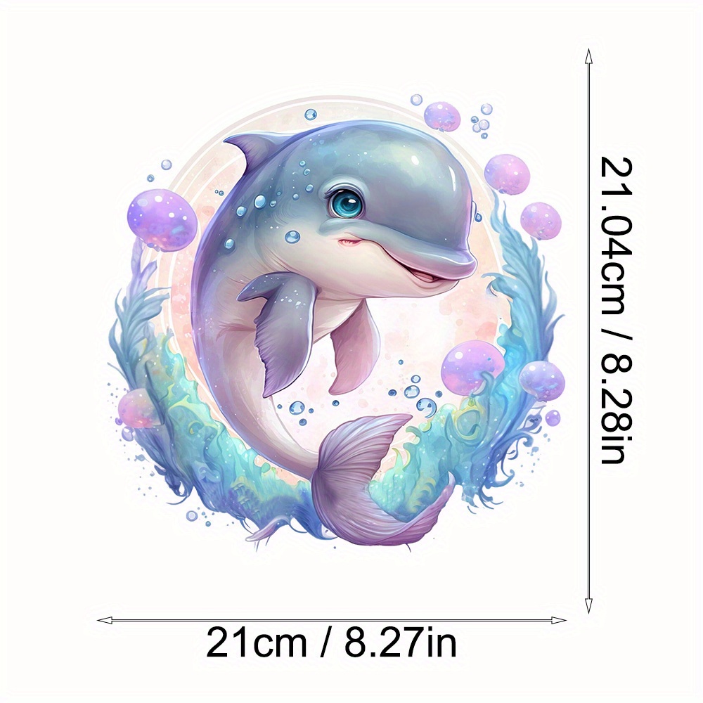 Sticker Sheet - Dolphin – Happy Go Lucky