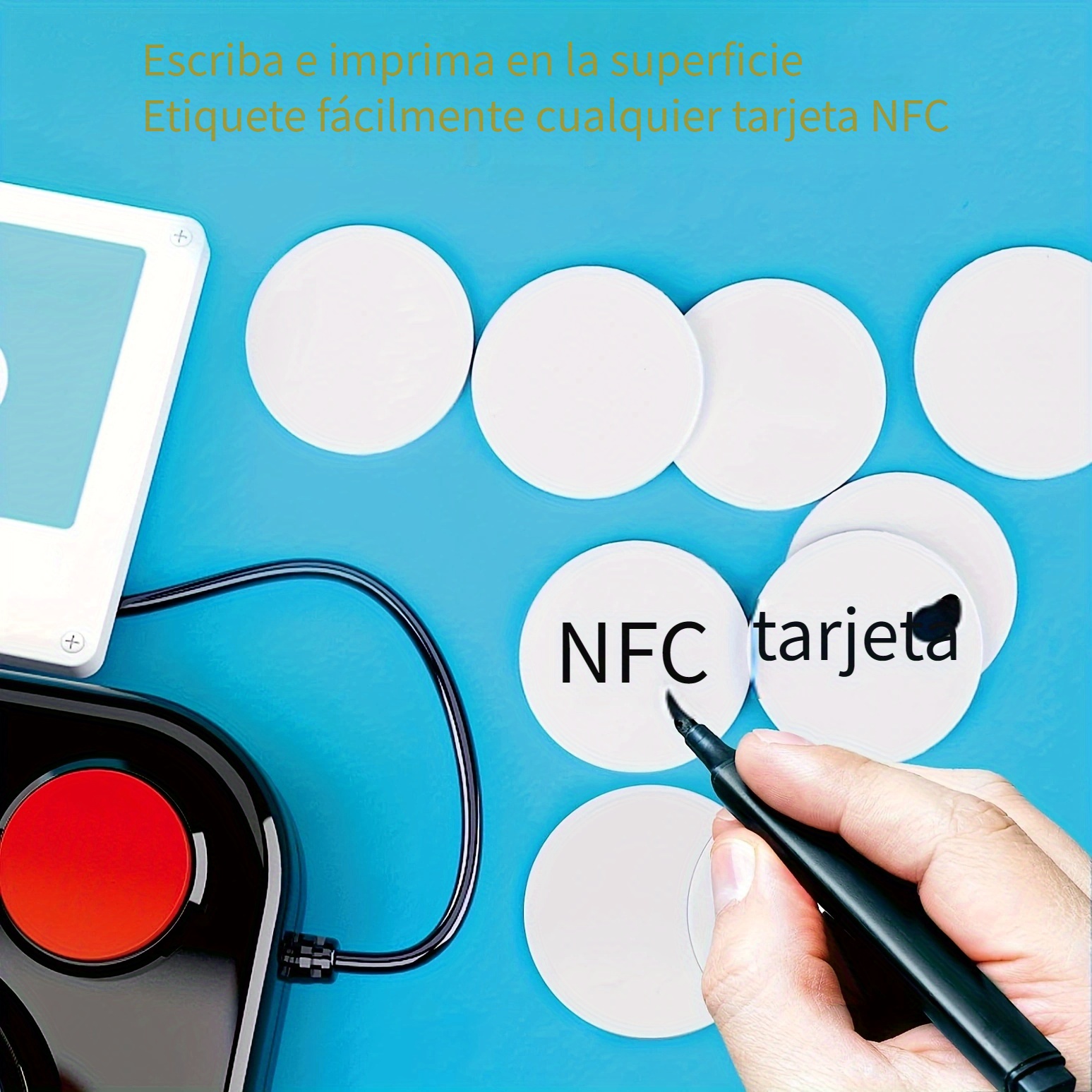 Etiquetas Nfc Tarjetas Nfc Ntag215 En Blanco Monedas Chip - Temu Mexico