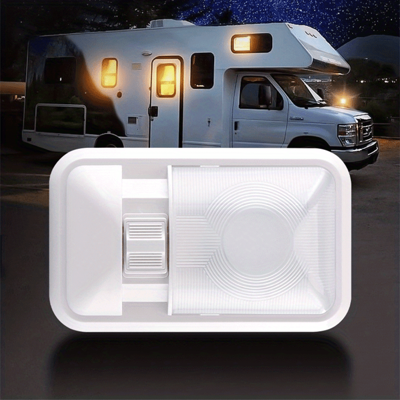 2X 12V LED Interior Lights Ceiling Roof Lights For RV Camper Van Trail –  Vanity Vehicle's