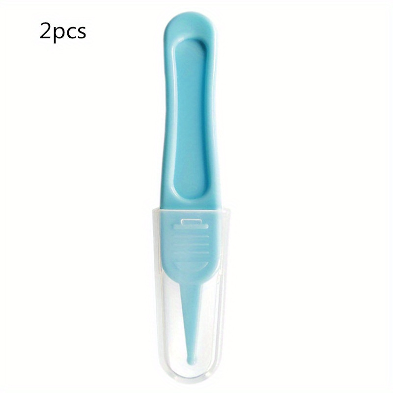 1Pcs Baby Dig Booger Clip Infants Ear Nose Navel Clean Tools Kids Safety  Tweezers Cleaning Forceps Toddler Nasal Cavity Care Supplies