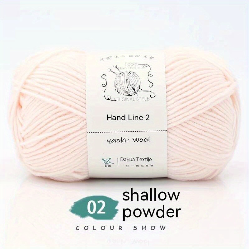 4 Layers Hand woven Crochet Yarn Soft And Comfortable 100% - Temu