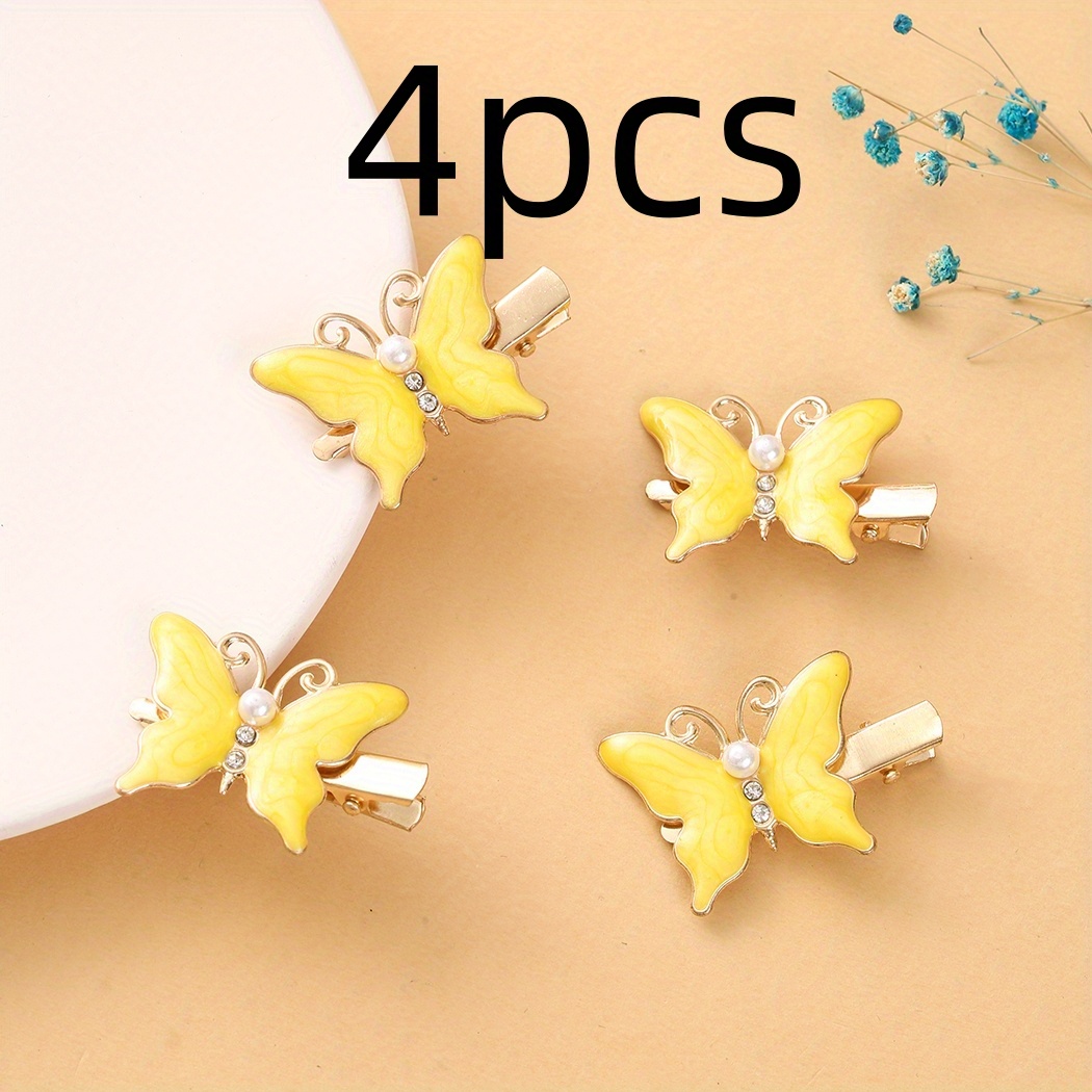 Pinzas Pelo Forma Mariposa, Bonitas Creativas Niñas Pequeñas, Accesorios  Decorativos Cabello Princesa - Moda Infantil - Temu